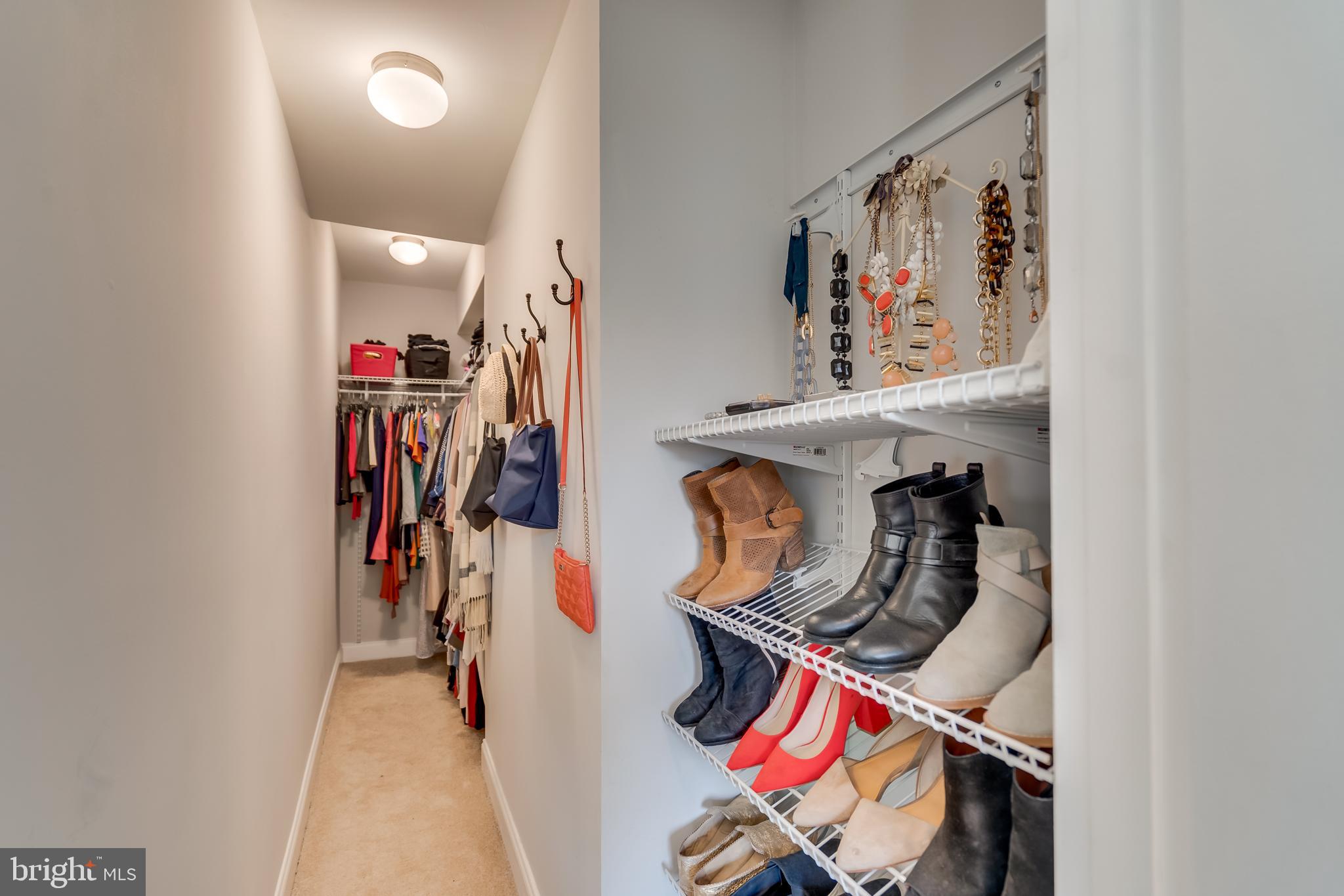 2211 38th Street Northwest Washington, DC 20007 - Photo 21 of 51 a view of a closet with storage