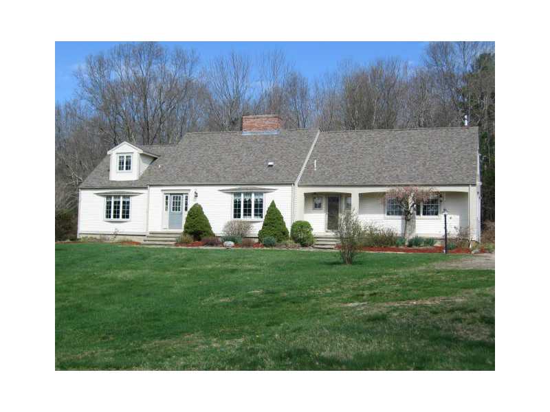 1495 Chopmist Hill Road Scituate, RI 02857 - Photo 1 of 25 Exterior Front. 2 year old roof, exterior hardy Plank siding!