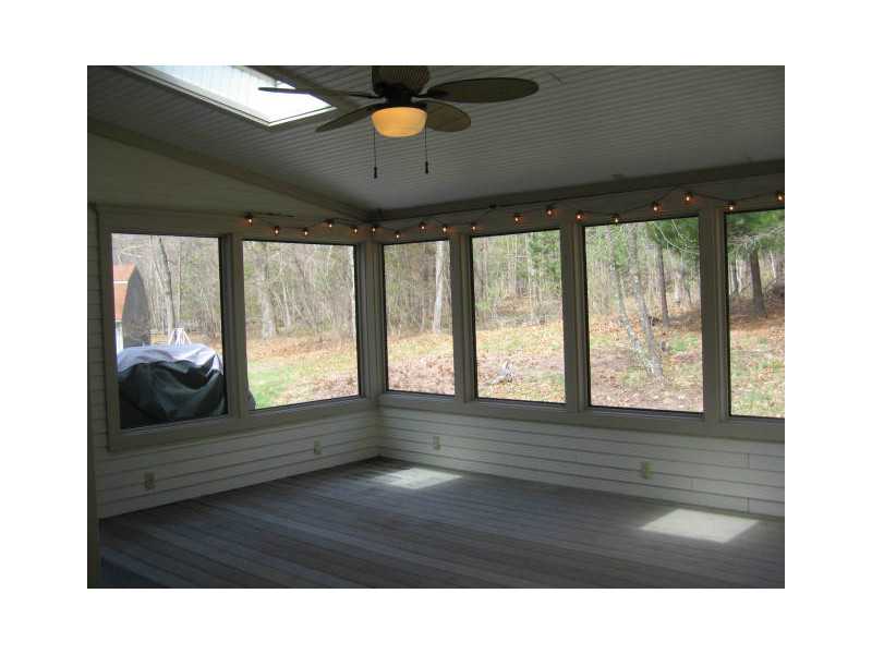 1495 Chopmist Hill Road Scituate, RI 02857 - Photo 12 of 25 Porch. 18 x14 screened porch with cathedral and skylights for those warm summer nights!
