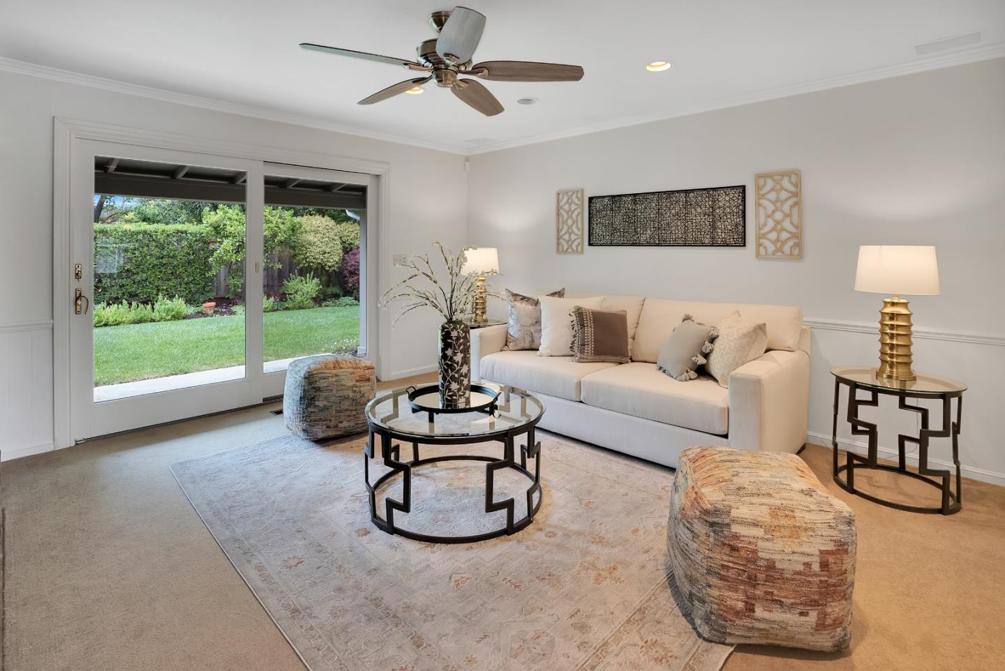 830 Cherrystone Drive Los Gatos, CA 95032 - Photo 11 of 28 a living room with furniture and a large window