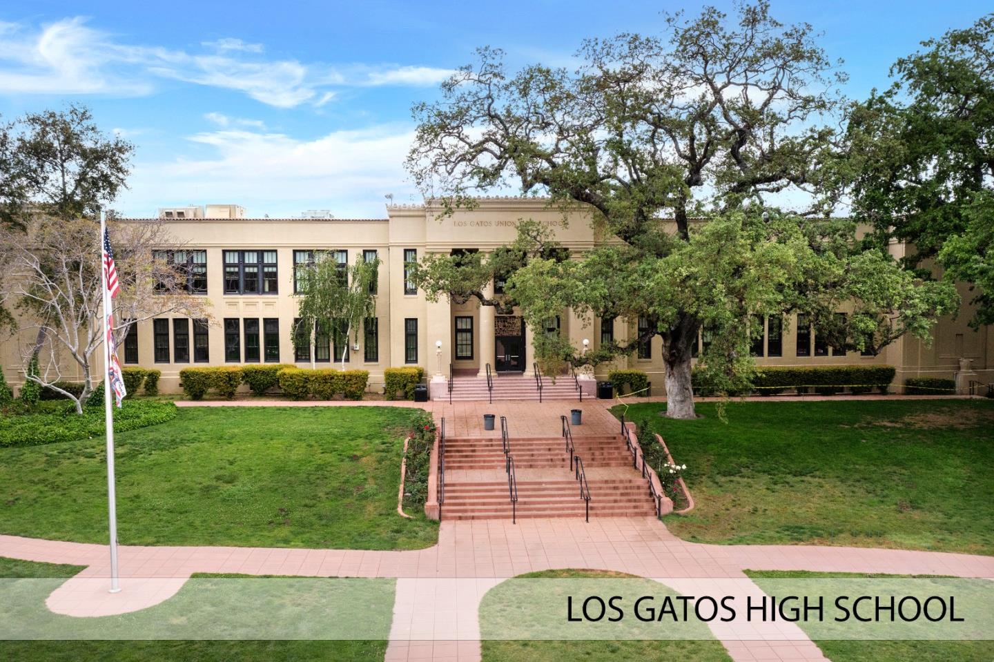 830 Cherrystone Drive Los Gatos, CA 95032 - Photo 25 of 28 a view of a house with a yard