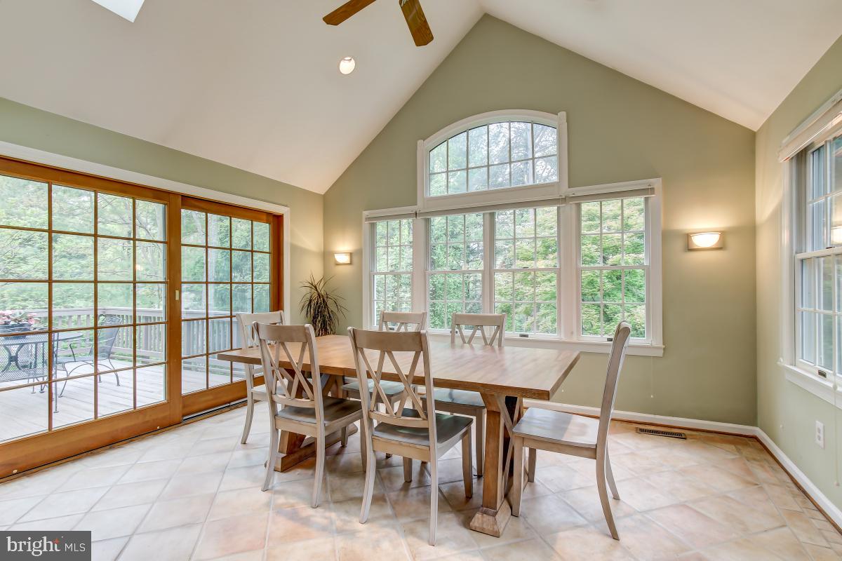 1808 Post Oak Trail Reston, VA 20191 - Photo 16 of 51 Addition with Sliding Doors and Pleasant View