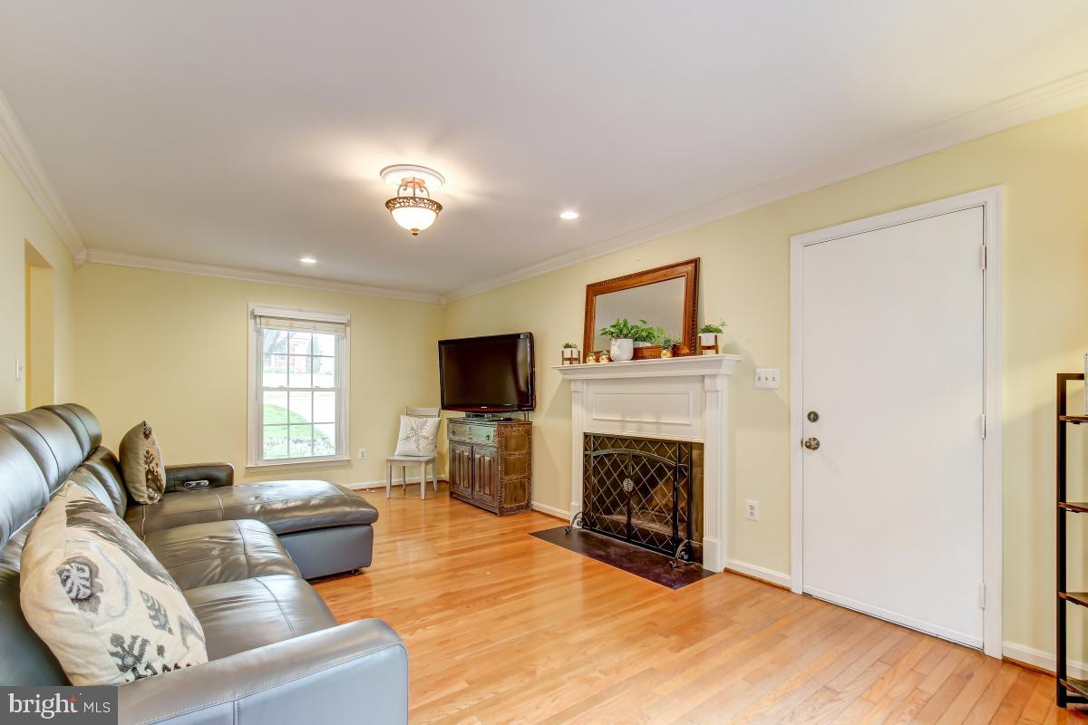 1808 Post Oak Trail Reston, VA 20191 - Photo 19 of 51 Family Room with Fireplace