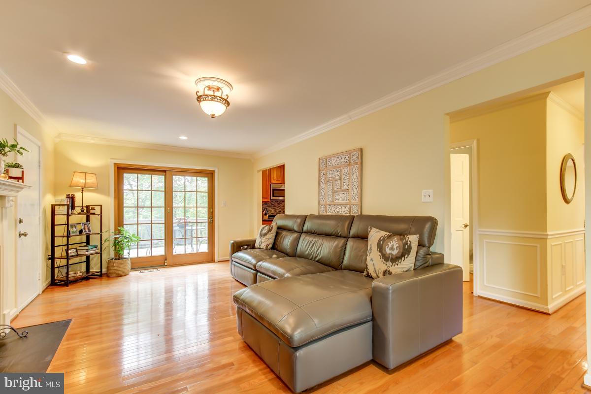 1808 Post Oak Trail Reston, VA 20191 - Photo 21 of 51 Family Room with Wood Fllors