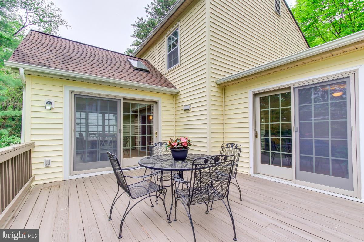 1808 Post Oak Trail Reston, VA 20191 - Photo 25 of 51 Deck w/ 2 Sets of Doors to Family Room & Addition