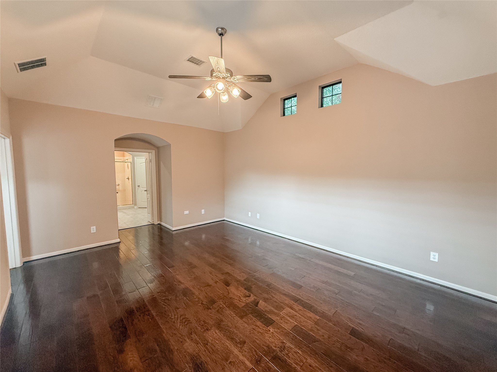 2426 Clippers Square Houston, TX 77058 - Photo 17 of 34 wooden floor in an empty room with a window