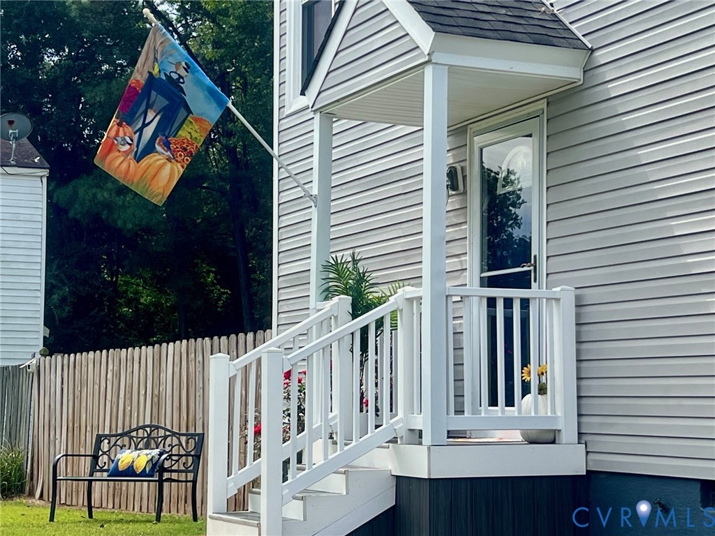 15908 Tri Gate Road Chester, VA 23831 - Photo 2 of 28 a view of outdoor space and deck