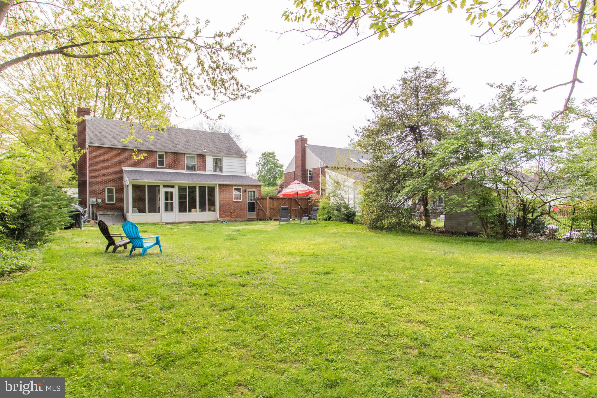 603 Paper Mill Road Oreland, PA 19075 - Photo 3 of 23 Large grassy backyard