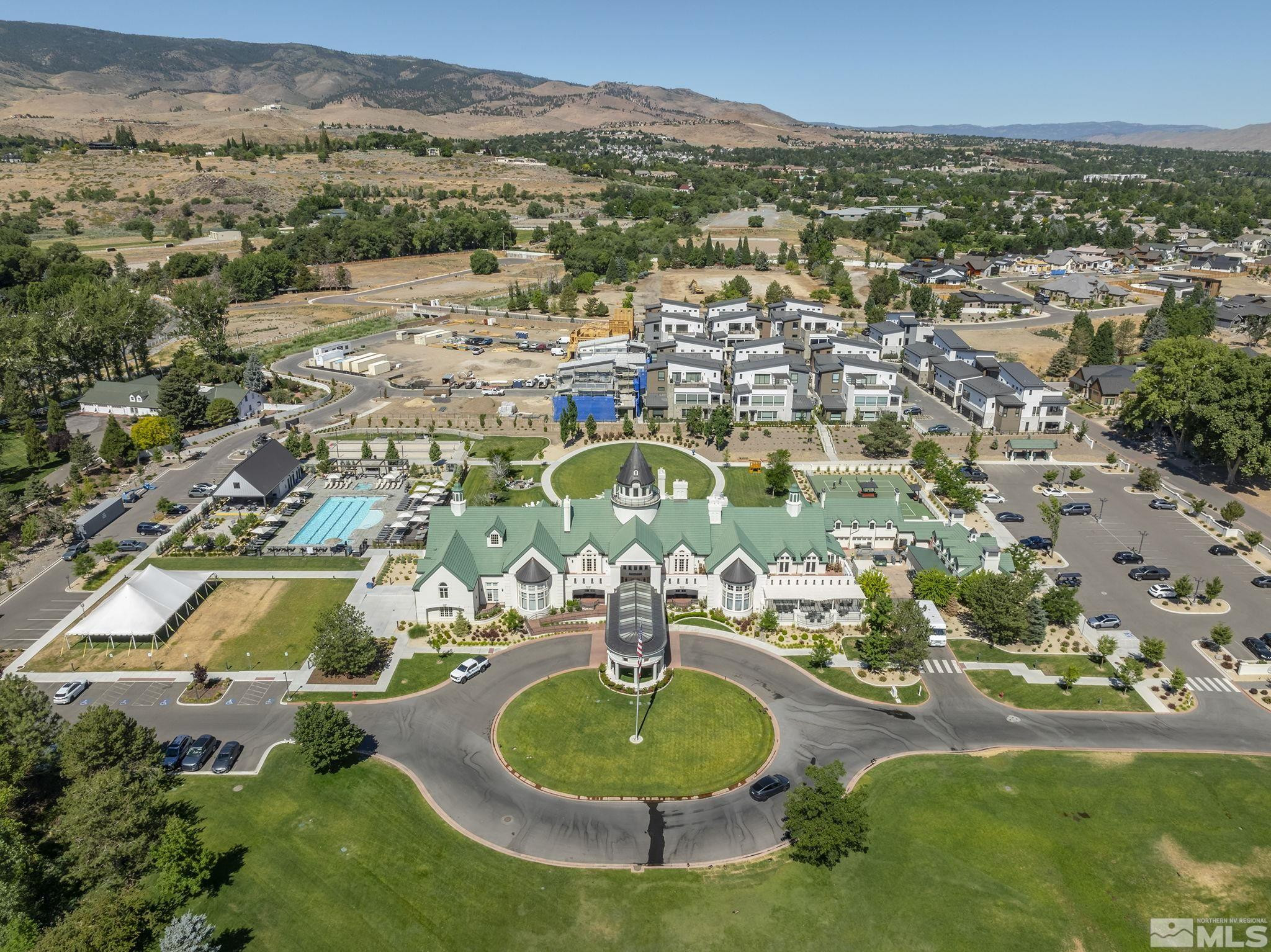 629 Silver Charm Way, Unit 7 Reno, NV 89511 - Photo 22 of 35 an aerial view of residential houses with outdoor space