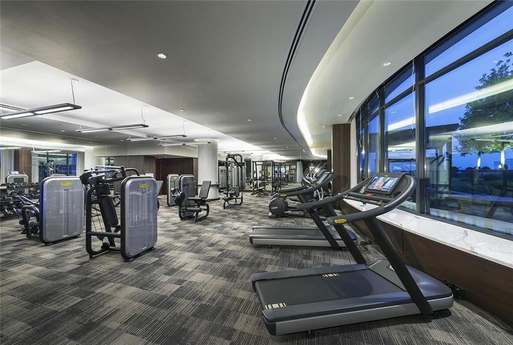 3150 Roswell Road Northwest, Unit 1410 Atlanta, GA 30305 - Photo 11 of 25 a view of a room with gym equipment