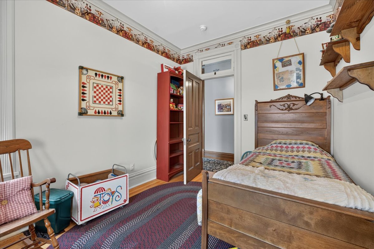 622 North 7th Street Rochelle, IL 61068 - Photo 30 of 52 a bed room with a bed and a window