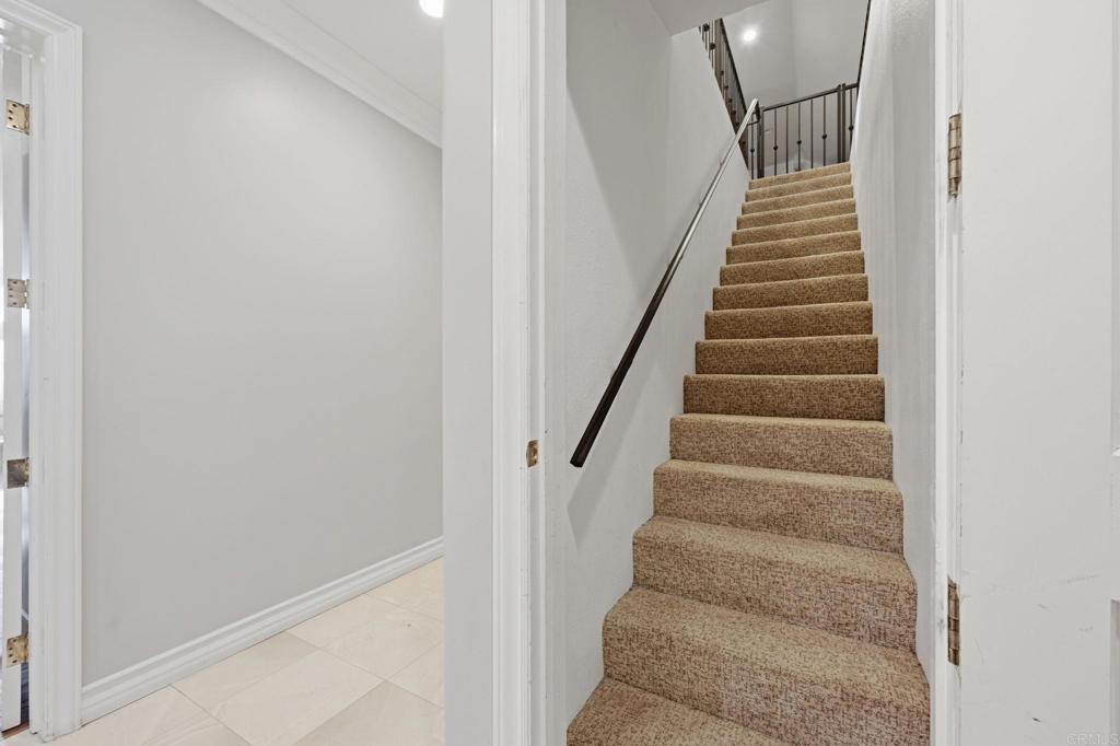 4248 Citrus Drive Fallbrook, CA 92028 - Photo 47 of 71 a view of staircase with white walls and white door