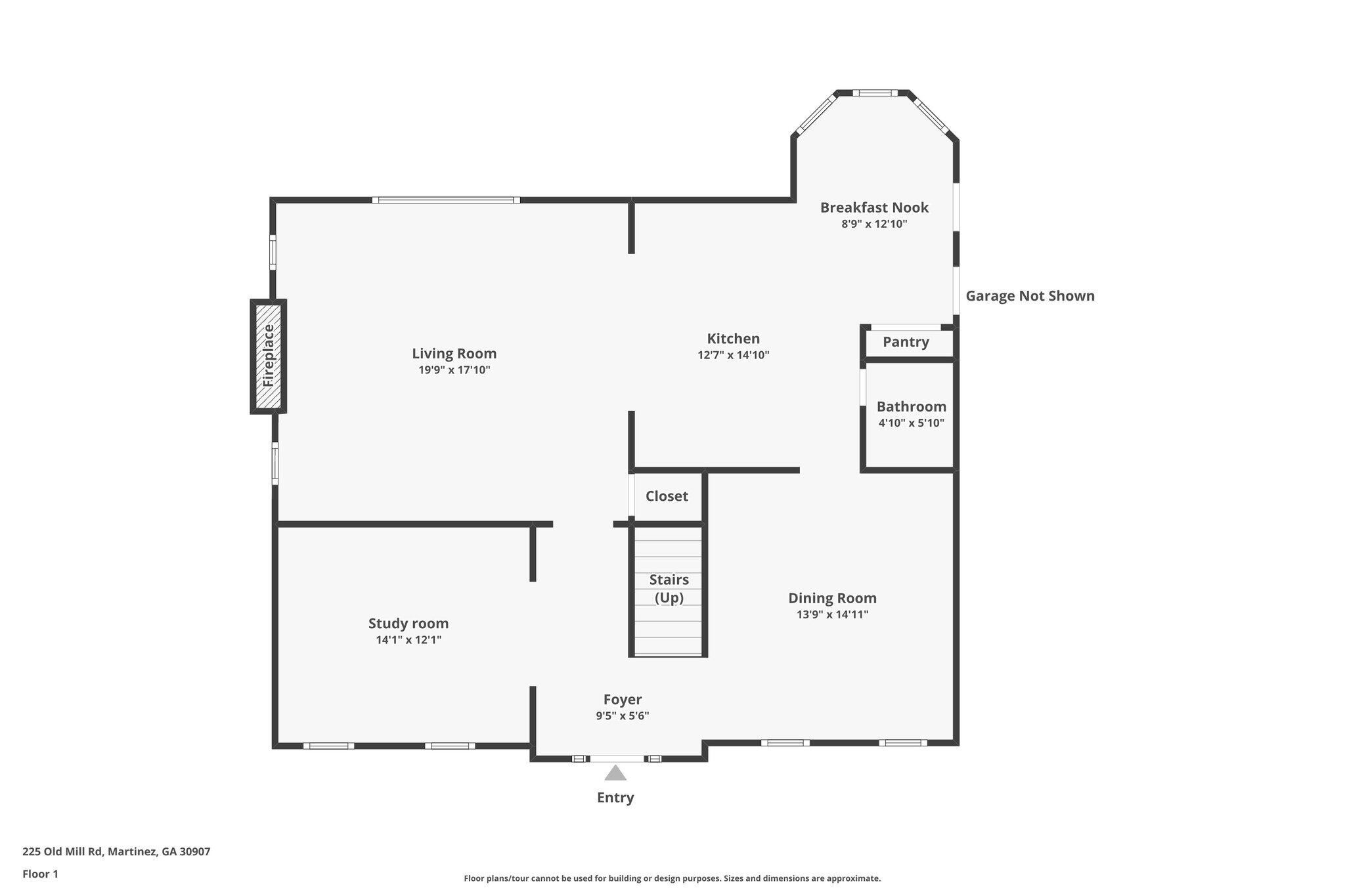 225 Old Mill Road Martinez, GA 30907 - Photo 44 of 45 Floor-1