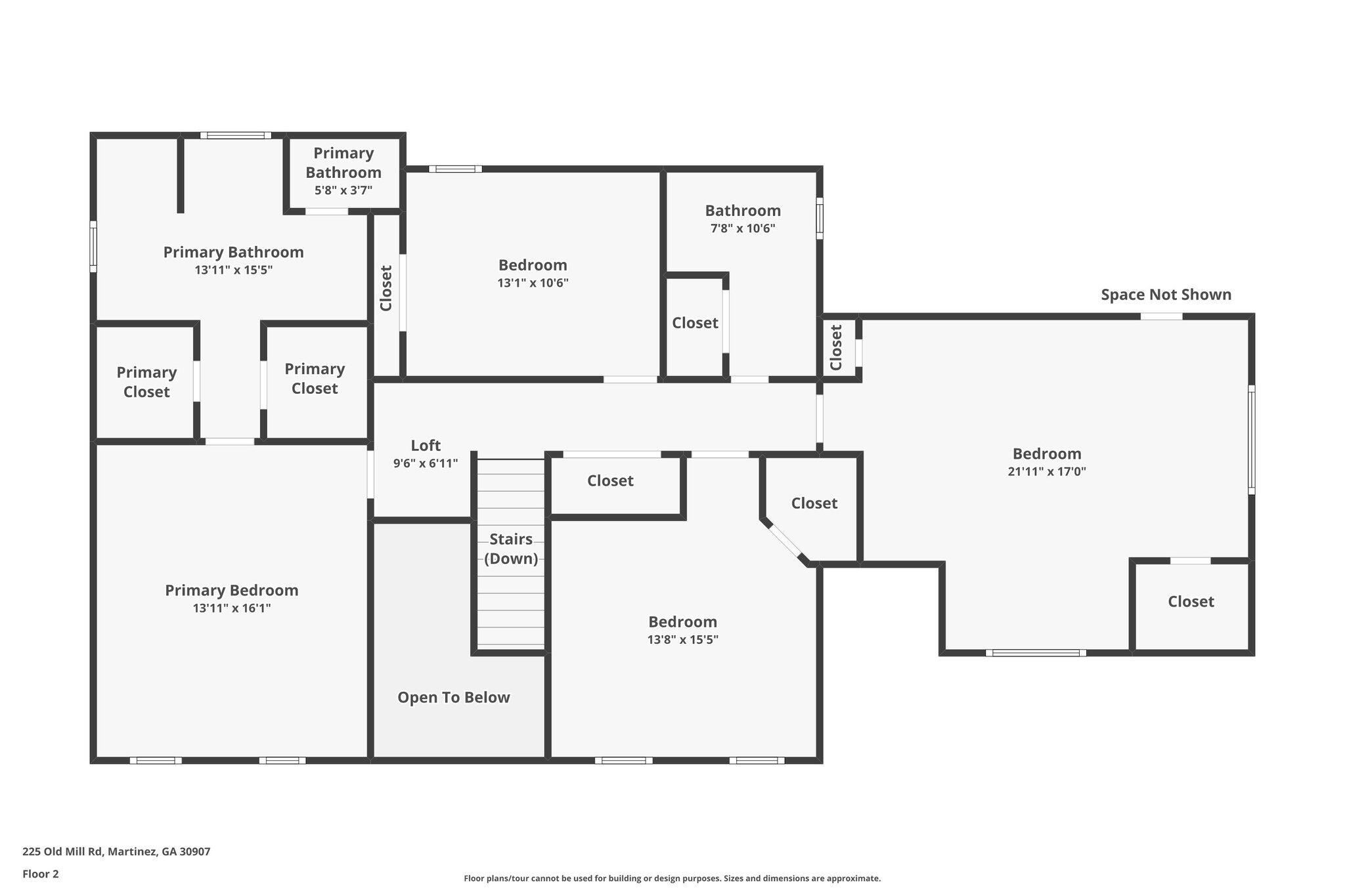 225 Old Mill Road Martinez, GA 30907 - Photo 45 of 45 Floor-2