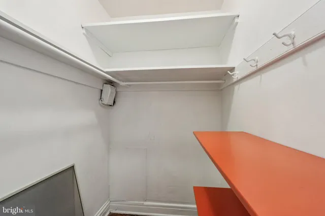 a view of walk in closet