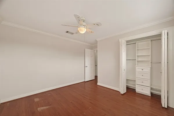 wooden floor in an empty room