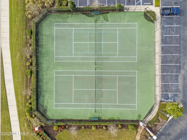 a view of a balcony with chairs