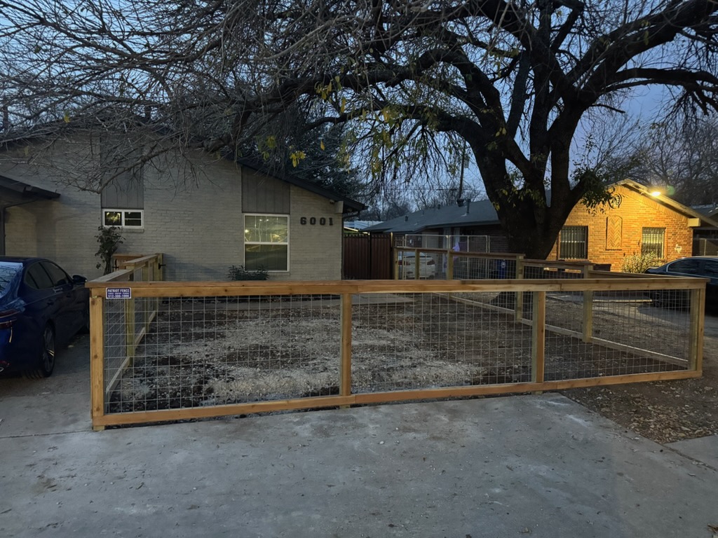 6001 Jain Lane, Unit A Austin, TX 78721 - Photo 1 of 1 Newly installed fenced front yard