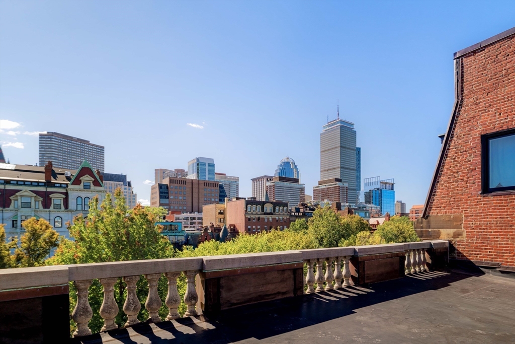 169 Commonwealth Avenue, Unit 5 Boston, MA 02116 - Photo 25 of 31 a view of city from balcony