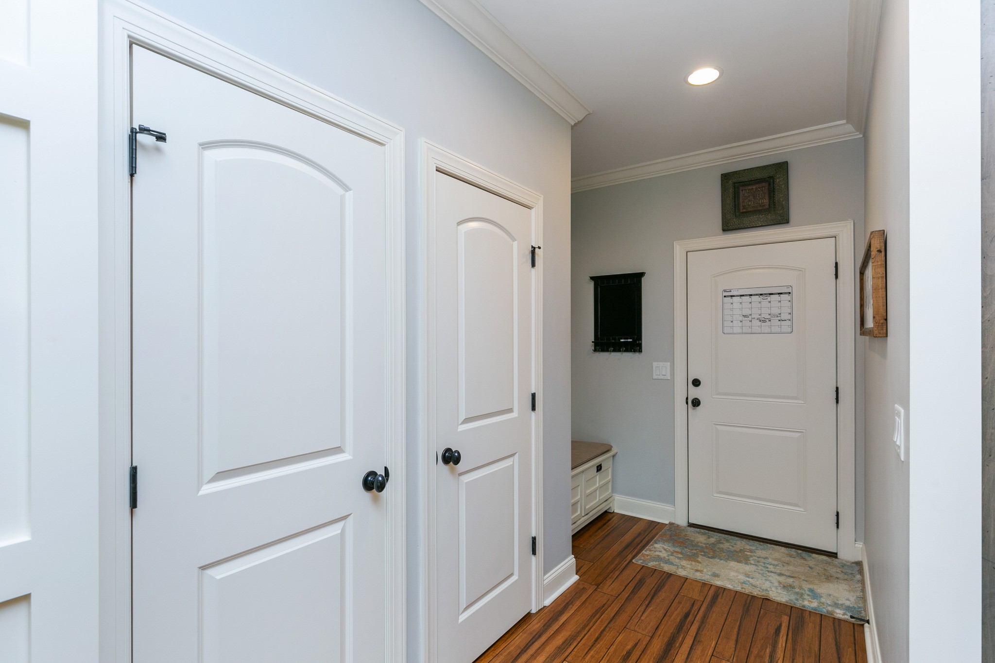 676 Burford Road Lebanon, TN 37087 - Photo 16 of 33 a view of a hallway with wooden floor and closet area