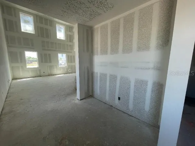 a view of empty room