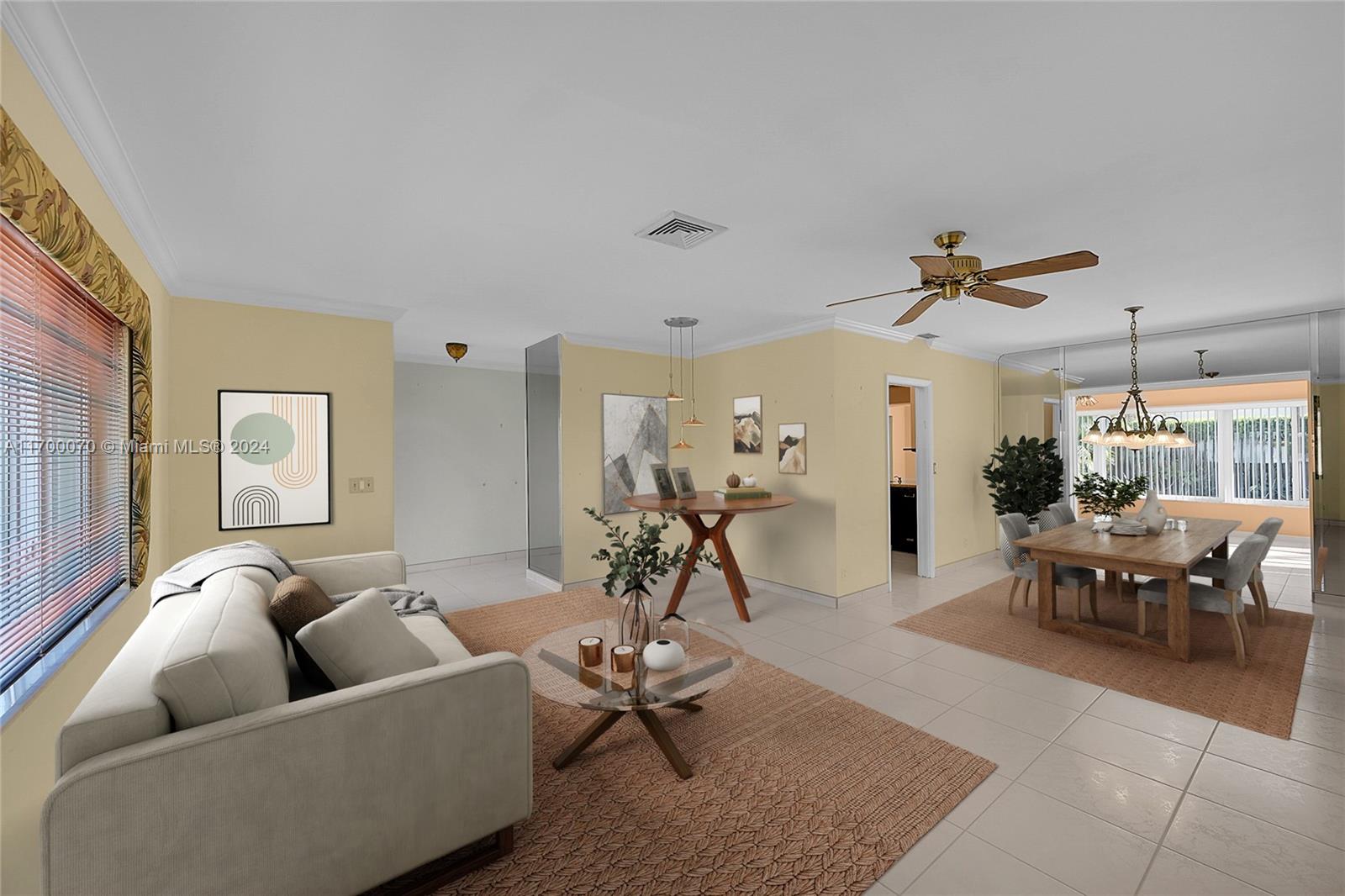 104 St Cloud Lane Boca Raton, FL 33431 - Photo 8 of 51 Living and Dining Virtually Staged