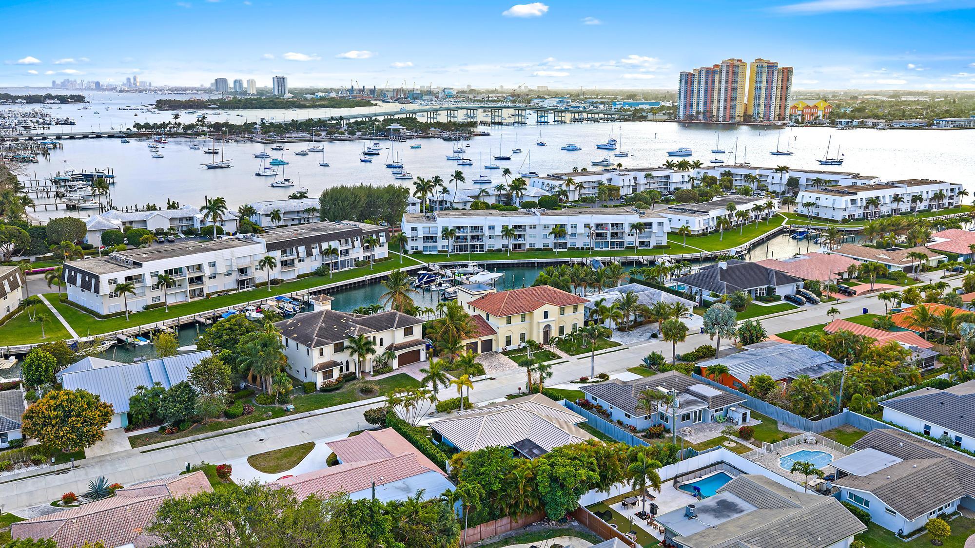 1120 Singer Drive Riviera Beach, FL 33404 - Photo 37 of 37 an aerial view of a city