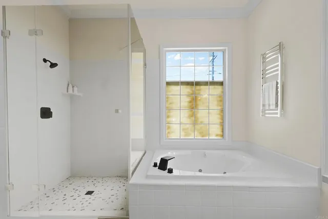 a view of a patio with swimming pool