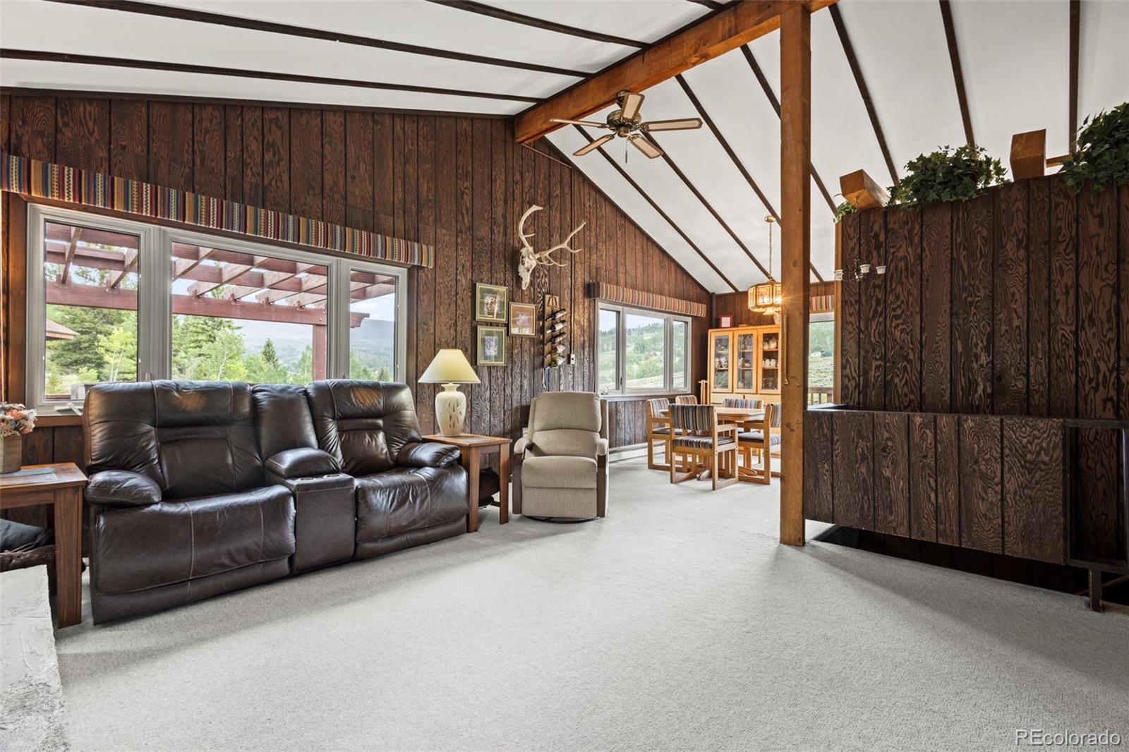 360 Gcr 194 Kremmling, CO 80459 - Photo 4 of 50 a living room with furniture and a floor to ceiling window