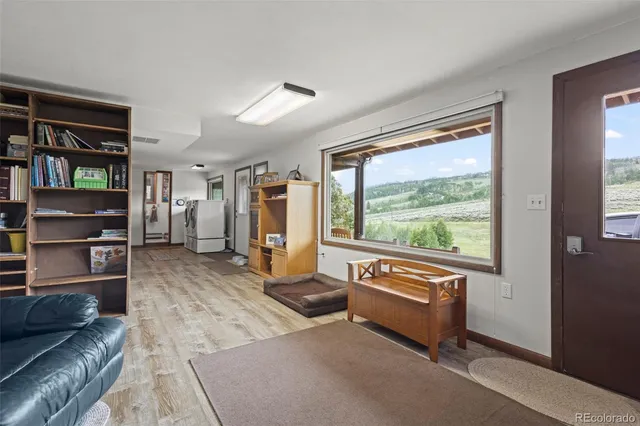 a view of a pathway besides a house