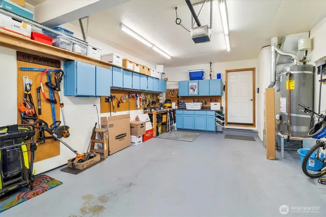 a view of storage and utility room