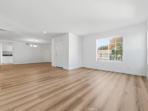 wooden floor in an empty room