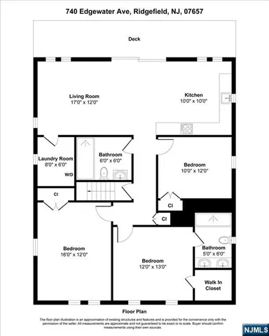 $3,850 | 740 Edgewater Avenue, Unit 2, Ridgefield, NJ 07657