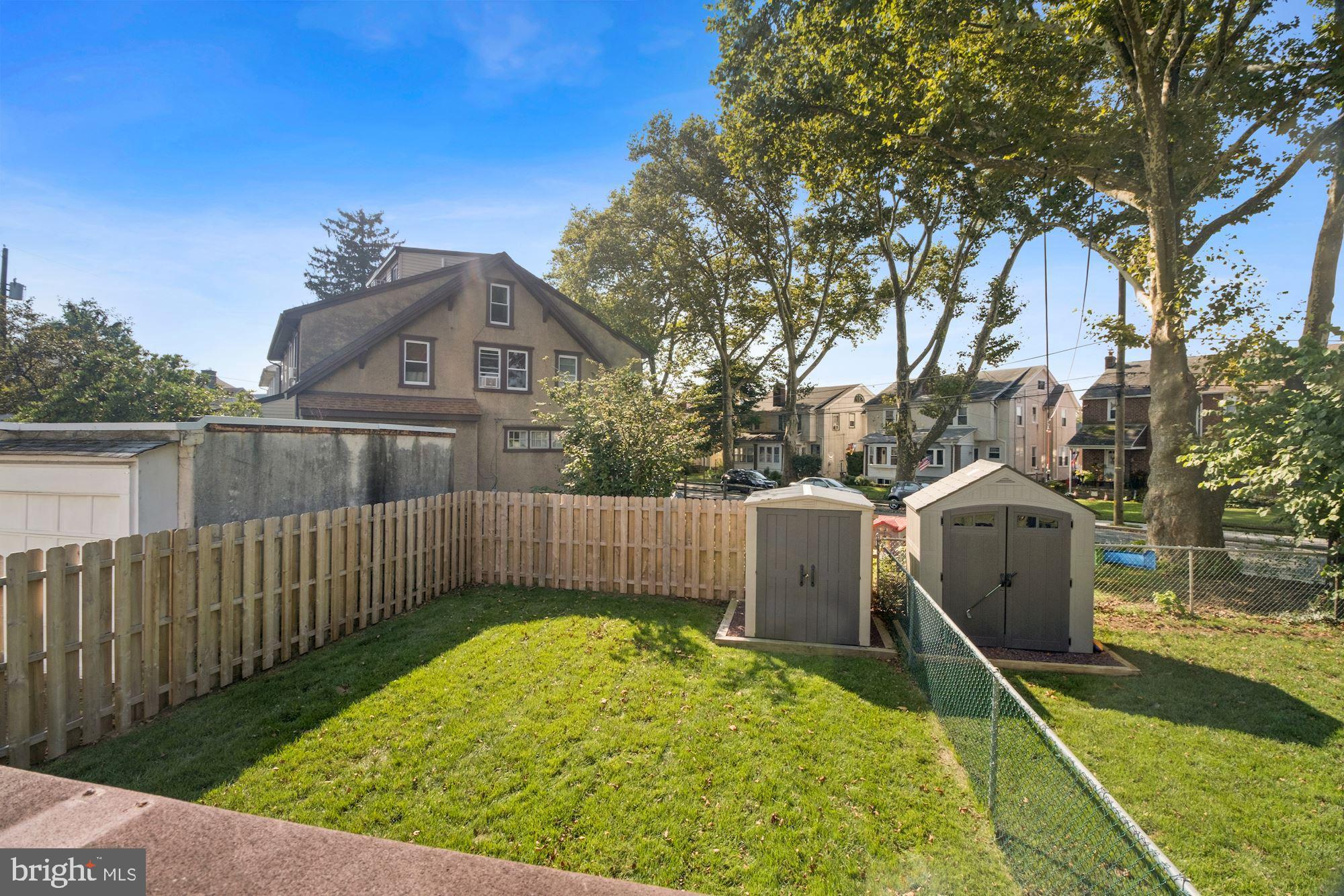 111 Harding Avenue Havertown, PA 19083 - Photo 26 of 27 Back yard and shed