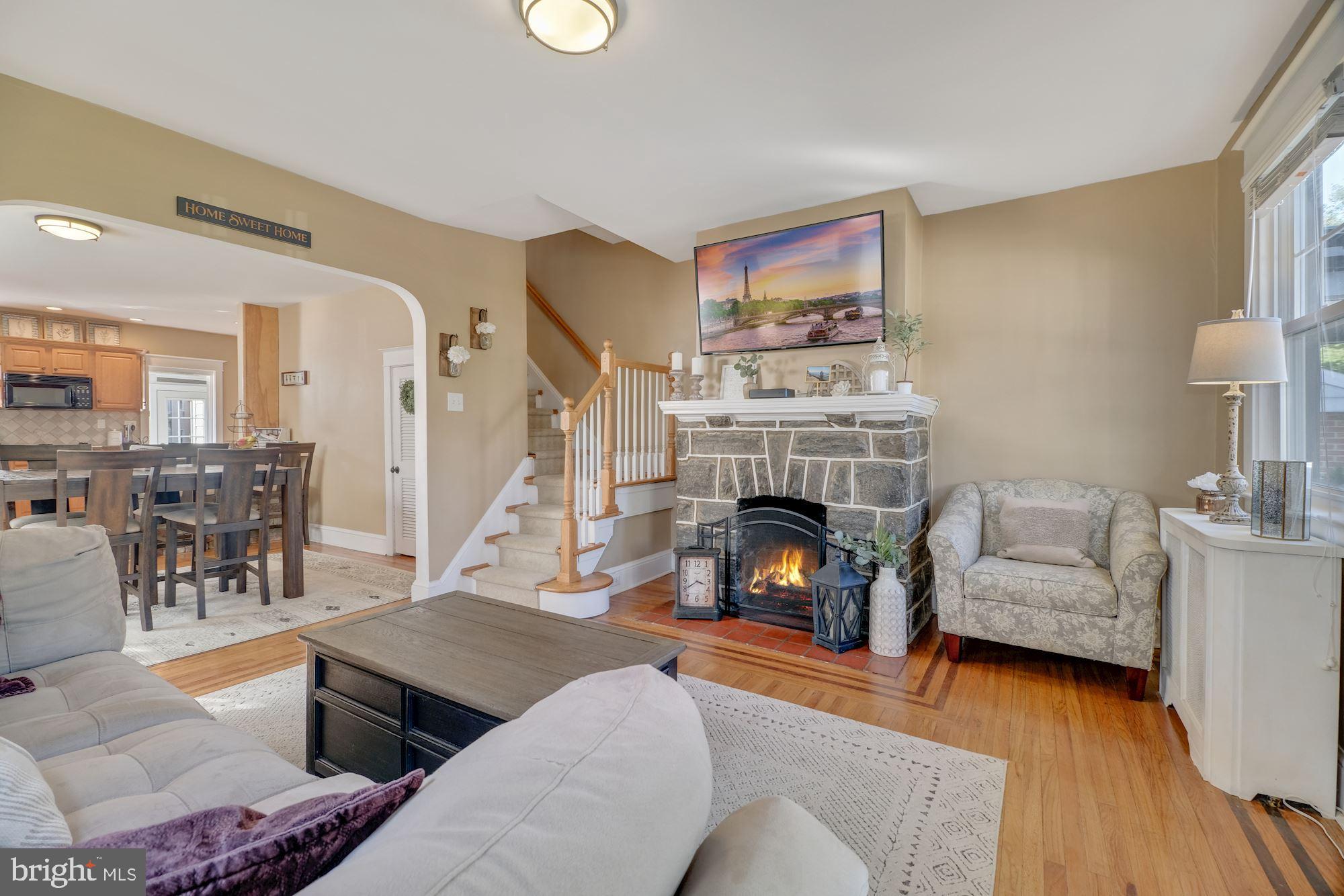 111 Harding Avenue Havertown, PA 19083 - Photo 10 of 27 Wood burning fireplace