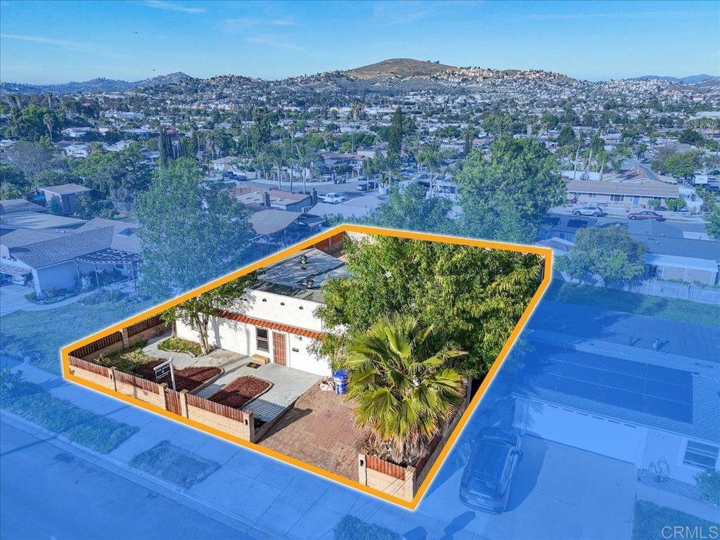 735 Osage Street Spring Valley, CA 91977 - Photo 9 of 25 an aerial view of a sink and a mountain view