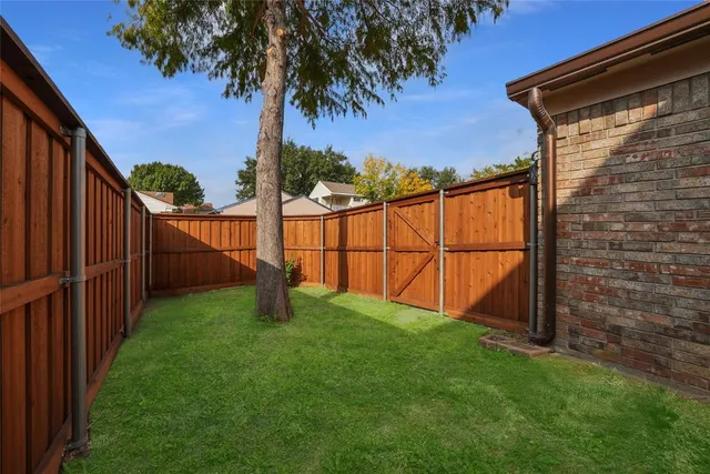 a view of outdoor space and yard