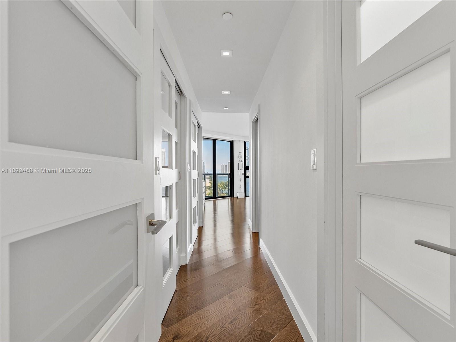 4000 Island Boulevard, Unit 606 Aventura, FL 33160 - Photo 22 of 36 a view of hallway with stairs