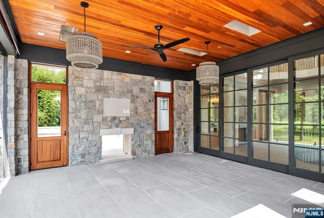 a view of front door and porch