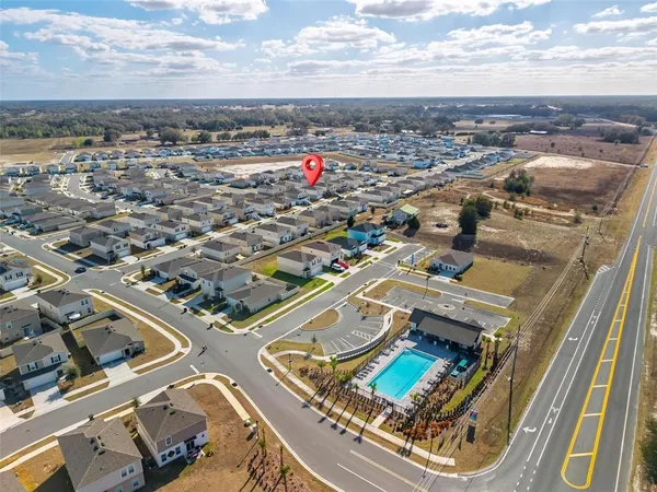 a view of a city from a terrace