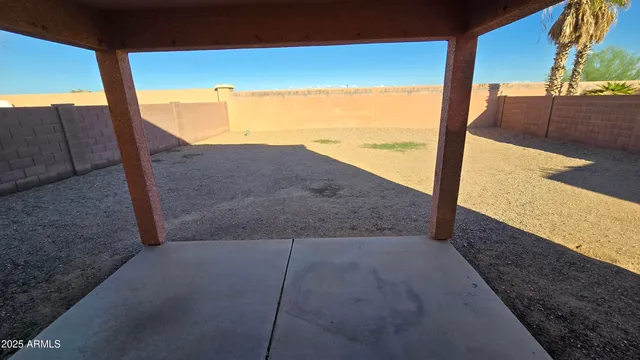 a view of a road from a balcony