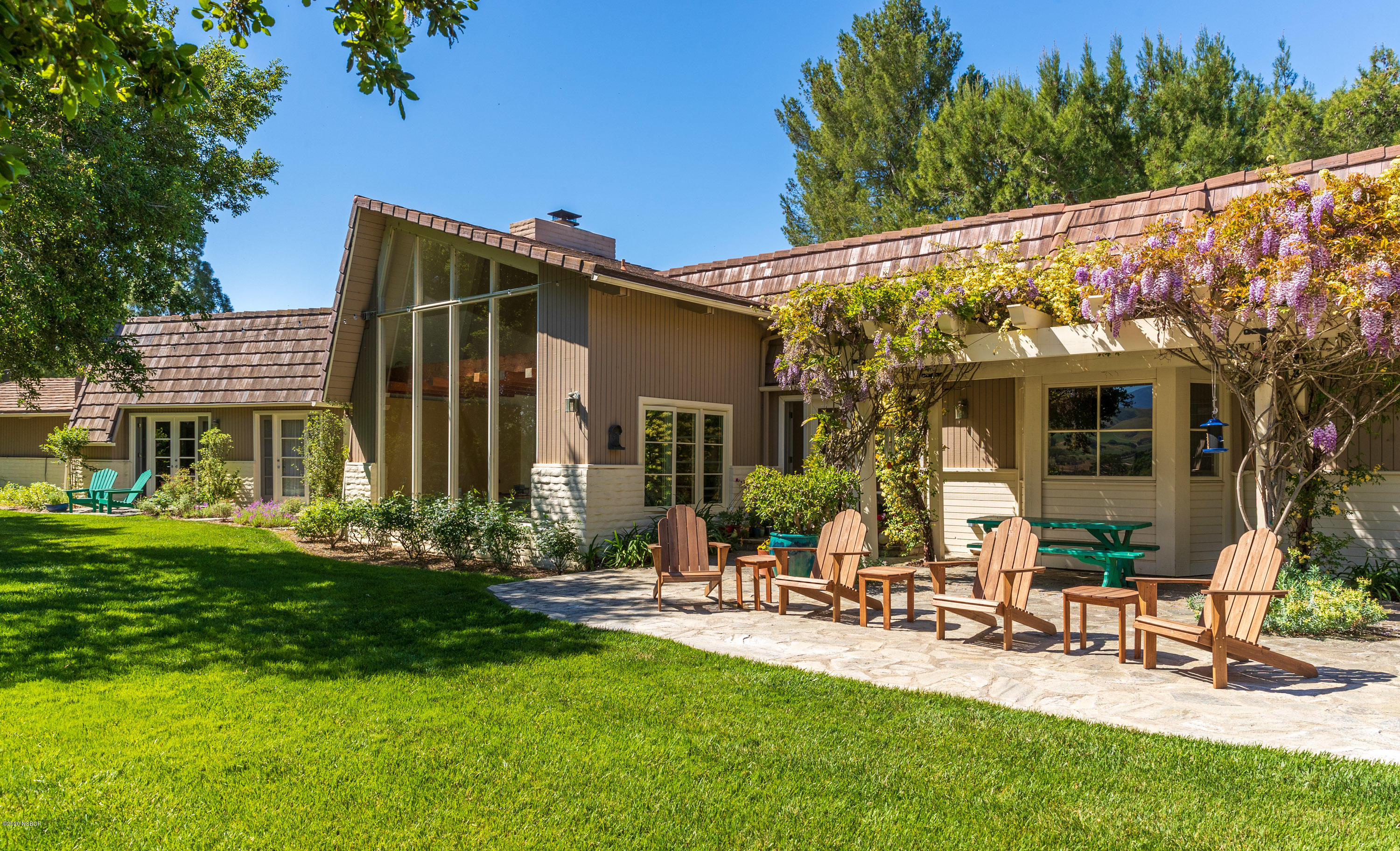 5399 Baseline Avenue Santa Ynez, CA 93460 - Photo 16 of 31 Main House Patio