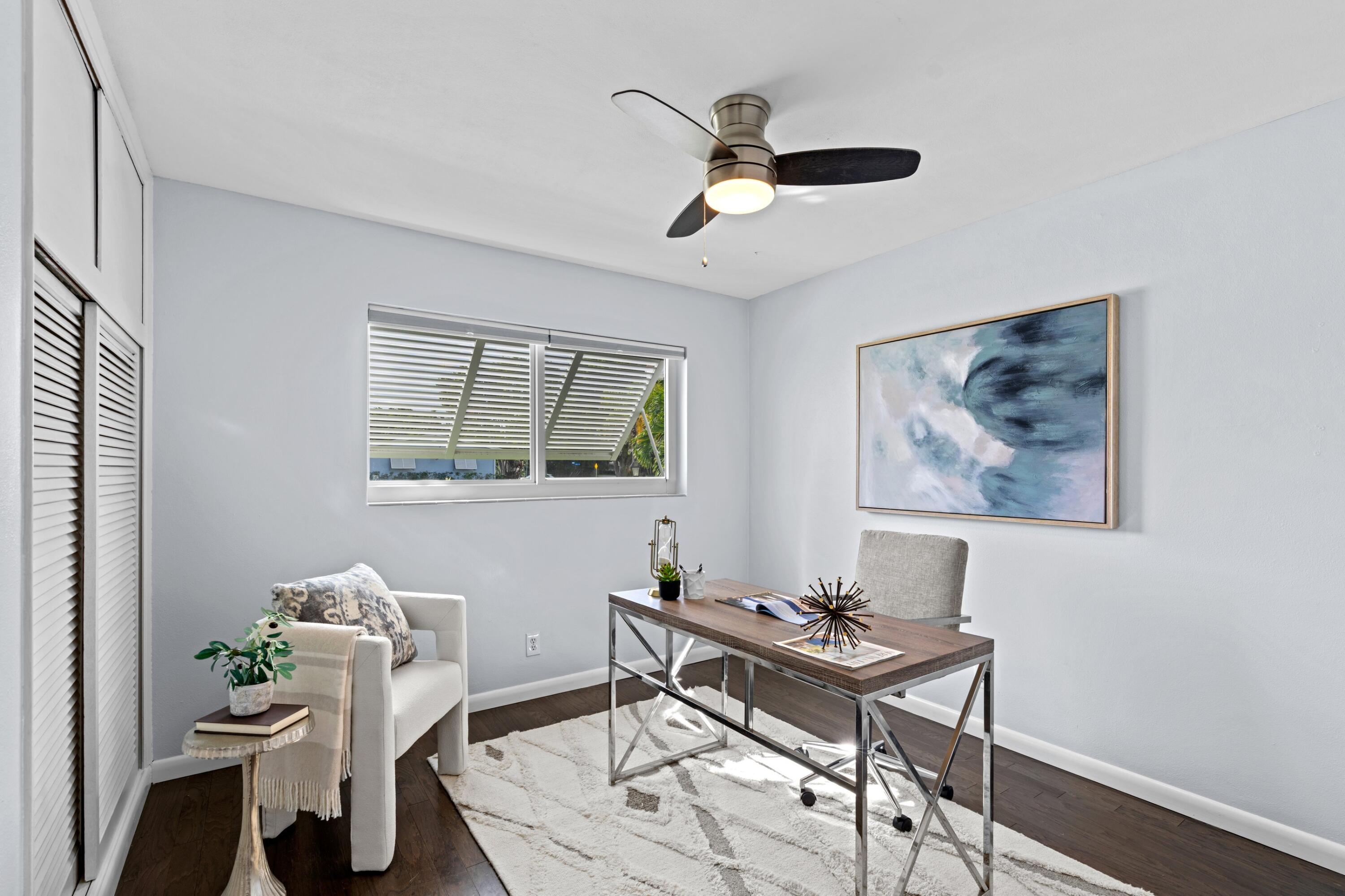 541 Kingfish Road North Palm Beach, FL 33408 - Photo 24 of 43 a view of a workspace with furniture and a window