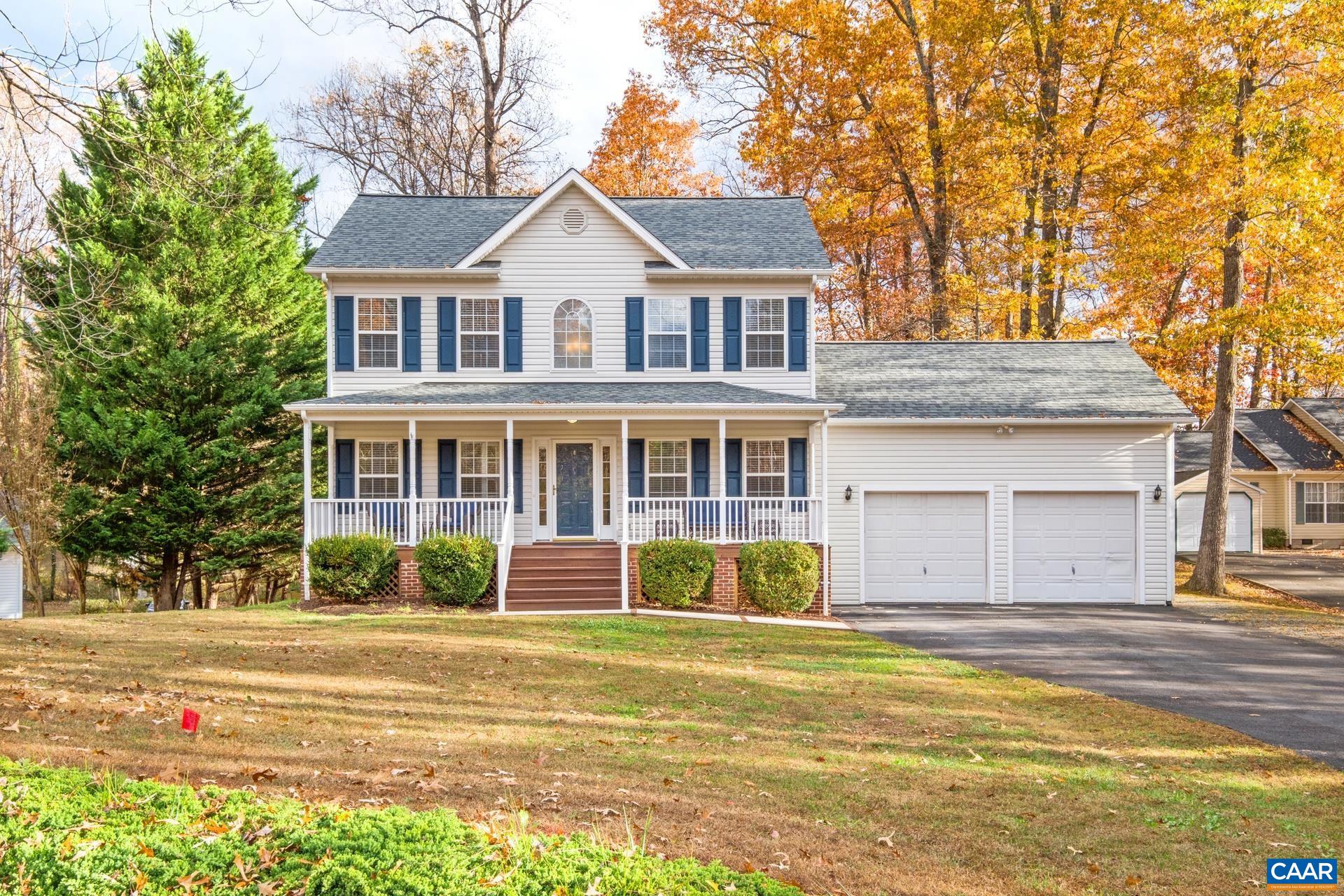 500 Northridge Road Ruckersville, VA 22968 - Photo 5 of 42 a front view of a house with a yard