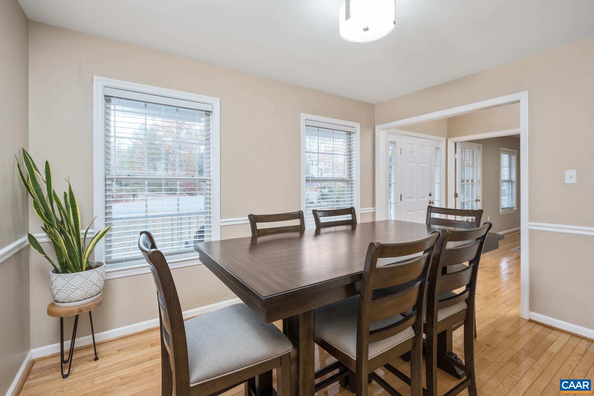 500 Northridge Road Ruckersville, VA 22968 - Photo 9 of 42 a view of a dining room with furniture window and wooden floor