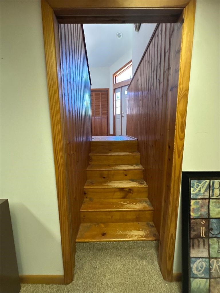 16711 4th Section Road Clarendon, NY 14470 - Photo 20 of 30 Stairs to Entry Way from Basment
