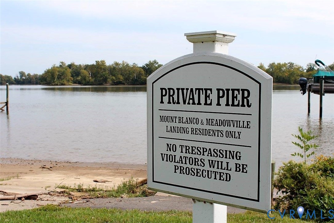 1813 Twin Rivers Court Chester, VA 23836 - Photo 29 of 33 A private pier and boat ramp are available for the