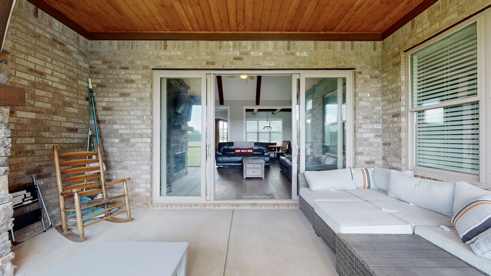 7400 Cedar Forest Road Lebanon, TN 37090 - Photo 28 of 70 a view of a patio with a table and chairs and potted plants