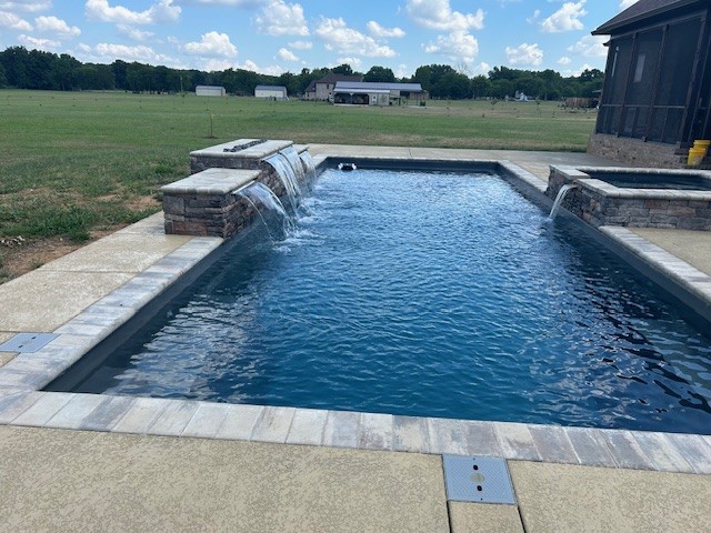 7400 Cedar Forest Road Lebanon, TN 37090 - Photo 5 of 70 a view of a lake with a yard and a large window