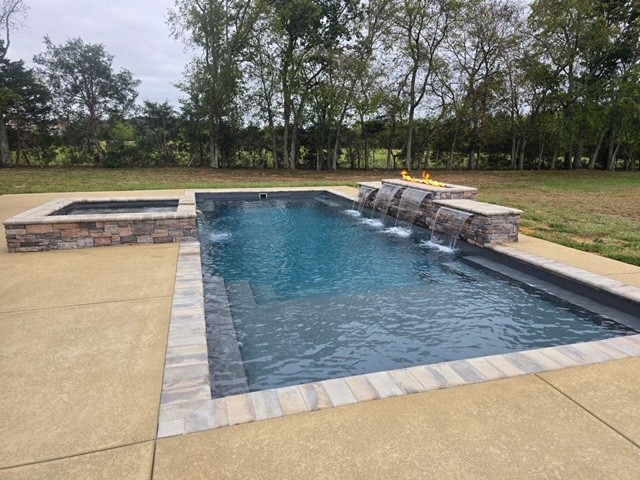 7400 Cedar Forest Road Lebanon, TN 37090 - Photo 59 of 70 a view of a swimming pool with an outdoor space
